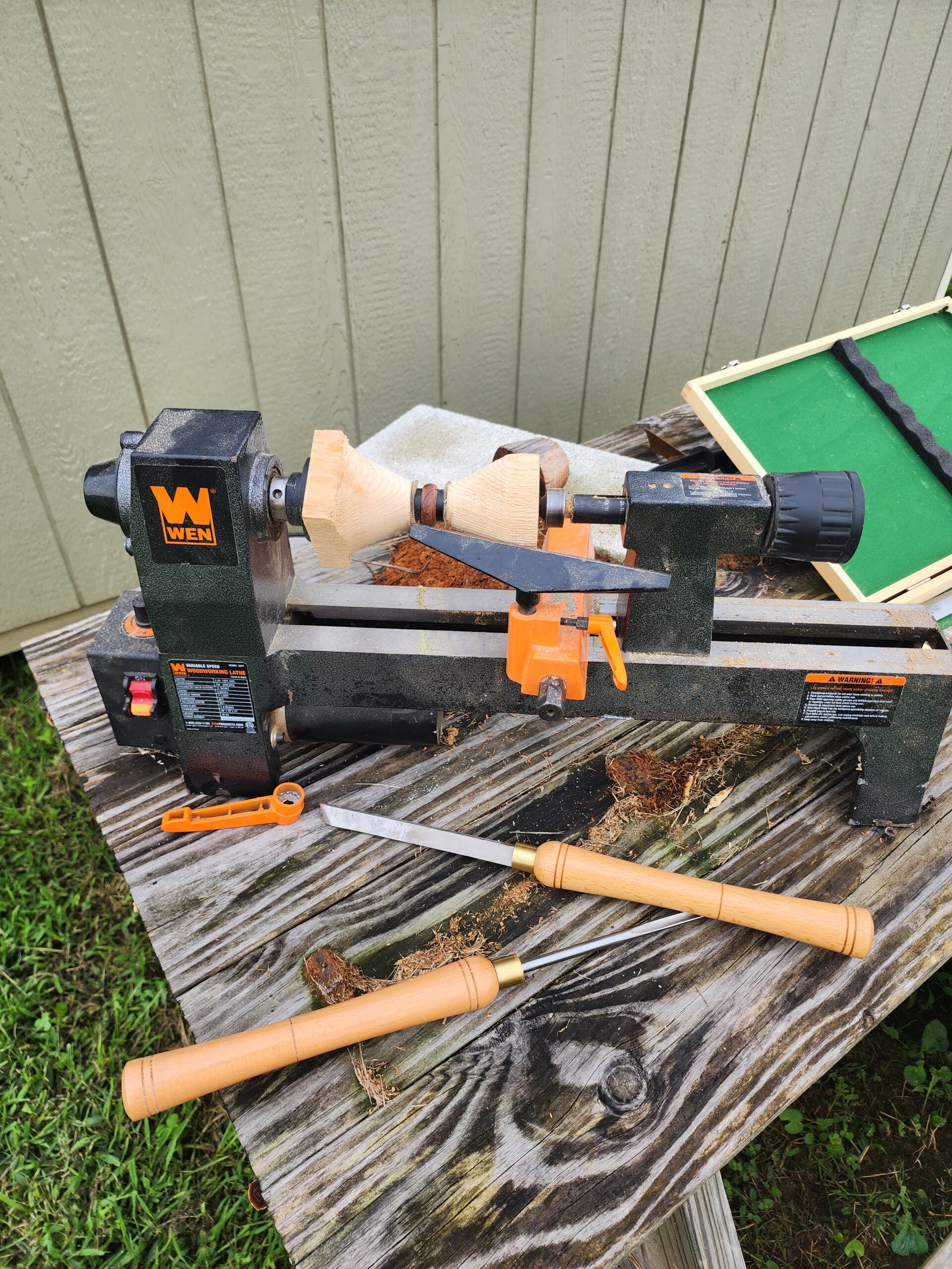 My Review on the WEN Benchtop Wood Lathe Learning Wood Working